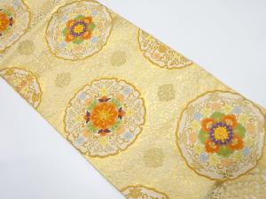 華紋織り出し袋帯